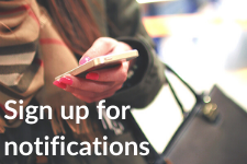 Sign up for email notifications 